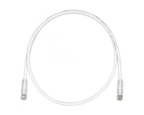 Патч-корд Panduit UTPSPL3MY вилка RJ-45-вилка RJ-45 кат.6 3м белый LSZH