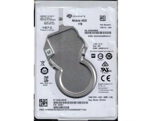 Внутренний жесткий диск Seagate HDD SATA 2,5