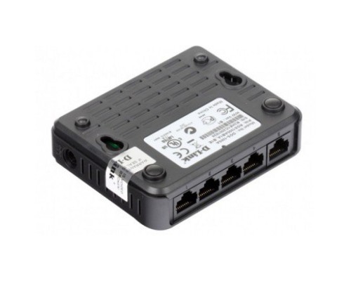 Коммутатор D-Link DGS-1005A/F1A, L2 Unmanaged Switch with 5 10/100/1000Base-T ports.2K Mac address, Auto-sensing, 802.3x Flow Control, Stand-alone, Auto MDI/MDI-X for each port, Plastic case.Manual + External (DGS-1005A/F1A)