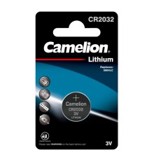 Батарея Camelion Lithium CR2032 BL-1 CR2032 210mAh (1шт) блистер