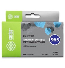 Картридж струйный Cactus CS-EPT965 светло-голубой (13мл) для Epson Stylus Photo R2880