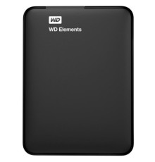 Жесткий диск WD Original USB 3.0 1Tb WDBUZG0010BBK-WESN Elements Portable 2.5; черный