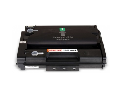 Картридж лазерный Print-Rite TFR449BPU1J PR-SP3400HE SP 3400HE черный (5000стр.) для Ricoh Aficio SP 3400/3410/3410dn;SP 3510/3510dn