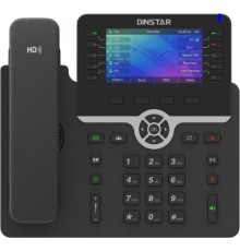 Телефон IP Dinstar C66GP черный