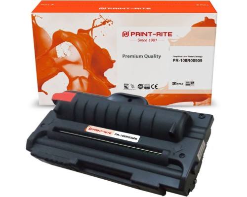 Картридж лазерный Print-Rite TFXA8OBPU1J PR-108R00909 PR108R00909 черный (2500стр.) для Xerox Phaser 3140/3155/3160