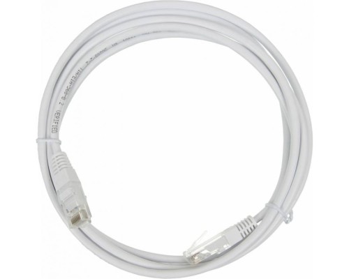 Патч-корд Lanmaster UTP TWT-45-45-2.0-WH UTP вилка RJ-45-вилка RJ-45 кат.5е 2м белый ПВХ (уп.:1шт)