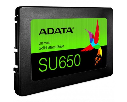 Внутренний жесткий диск ADATA Ultimate SU650 ASU650SS-256GT-R (SSD (твердотельные), 256 ГБ, 2.5 дюйма, SATA)