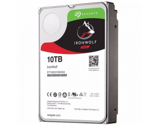 Внутренний жесткий диск Seagate IronWolf ST10000VN0004 (HDD (классические), 10 ТБ, 3.5 дюйма, SATA)