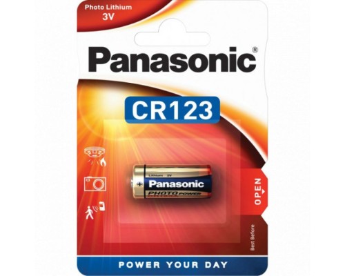 Батарейка Panasonic Lithium Power CR123