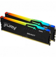 ОЗУ Kingston Fury Beast RGB 2x8G KF560C40BBAK2-16 (DIMM, DDR5, 16 Гб (2 х 8 Гб), 6000 МГц)