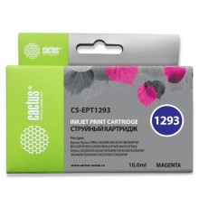 Картридж струйный Cactus CS-EPT1293 пурпурный (10мл) для Epson B42/BX305/BX305F/BX320/BX525/BX625/SX420/SX425/SX525/SX622