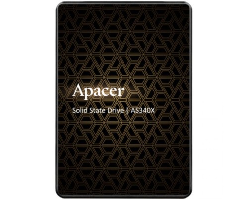 Внутренний жесткий диск Apacer AS340X AP960GAS340XC-1 (SSD (твердотельные), 960 ГБ, 2.5 дюйма, SATA)