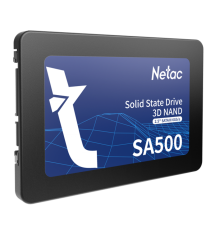 Ssd накопитель Netac SSD SA500 2.5 SATAIII 3D NAND 480GB, R/W up to 520/450MB/s, 3y wty (NT01SA500-480-S3X)