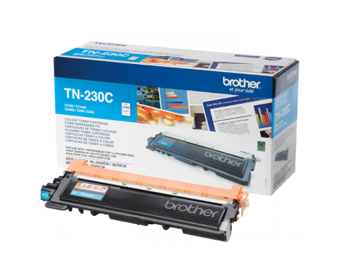 Brother TN-230C Тонер-картридж для HL-3040CN/DCP-9010CN/MFC-9120CN голубой (1400 стр.) (TN230C)