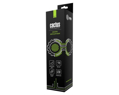 Коврик для мыши Cactus CS-MP-Pro01ХXL XXL черный 900x400x3мм