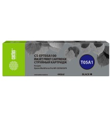 Картридж струйный Cactus CS-EPT05A100 T05A1 черный (440мл) для Epson WorkForce Pro WF-C878/C879