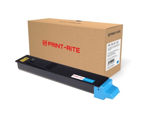 Картридж лазерный Print-Rite TFKA34CPRJ PR-TK-8115C TK-8115C голубой (6000стр.) для Kyocera Mita Ecosys M8124cidn/M8130cidn