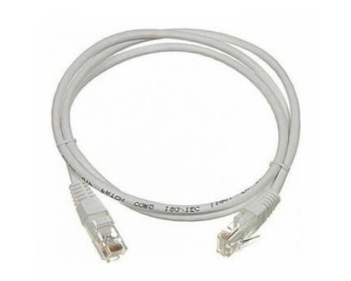 Патч-корд Lanmaster UTP TWT-45-45-2.0/6-GY вилка RJ-45-вилка RJ-45 кат.6 2м серый ПВХ