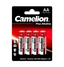 Батарея Camelion Plus Alkaline LR6-BP4 AA 2700mAh (4шт) блистер