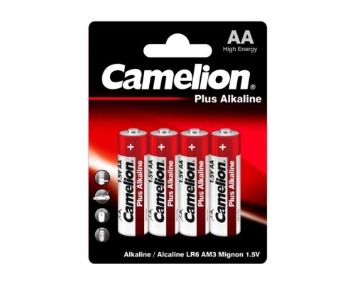 Батарея Camelion Plus Alkaline LR6-BP4 AA 2700mAh (4шт) блистер