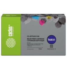 Картридж струйный Cactus CS-EPT693100 T6931 черный (350мл) для Epson SureColor SC-T3000/T3070/T3200/T5000/5200