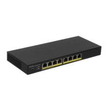 Smart L2 коммутатор PoE+ Zyxel GS1900-8HP, 8xGE PoE+, настольный, бесшумный, бюджет PoE 70 Вт (GS1900-8HP-EU0103F)