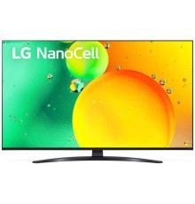 Телевизор LED LG 50" 50NANO766QA.ARUB NanoCell синяя сажа Ultra HD 60Hz DVB-T DVB-T2 DVB-C DVB-S DVB-S2 USB WiFi Smart TV (RUS)