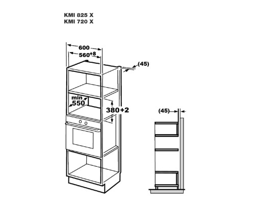 KORTING микроволновая печь KMI 825 TGW