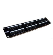 Патч-панель Lanmaster TWT-PP48UTP 19; 2U 48xRJ45 кат.5e UTP