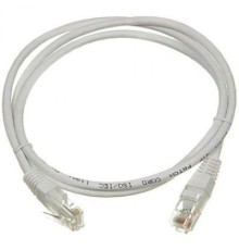 Патч-корд ITK PC01-C5EU-1M5 UTP вилка RJ-45-вилка RJ-45 кат.5е 1.5м серый ПВХ (уп.:1шт)