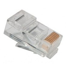 Коннектор ITK (CS3-1C5EF) кат.5e RJ45 прозрачный (упак.:1шт)