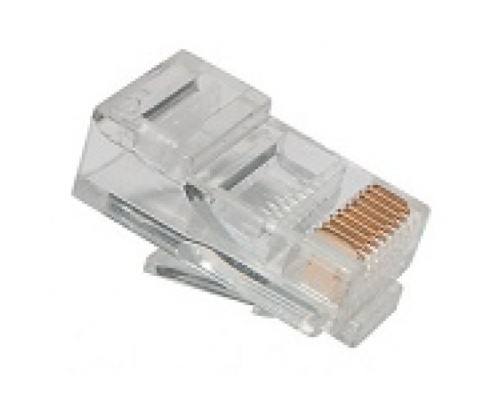 Коннектор ITK (CS3-1C5EF) кат.5e RJ45 прозрачный (упак.:1шт)