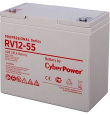 Аккумуляторная батарея PS CyberPower RV 12-55 / 12 В 55 Ач CyberPower RV12-55 (RV 12-55)