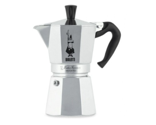 Кофеварка Bialetti Moka Express 0.27л алюминий серебристый (1163)