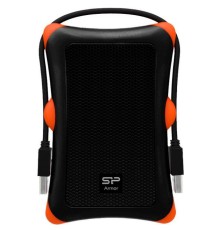 Жесткий диск Silicon Power USB 3.0 2Tb SP020TBPHDA30S3A A30 SP020TBPHDA30S3A Armor 2.5; черный