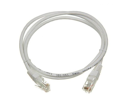 Патч-корд Lanmaster UTP LAN-PC45/U5E-1.0-WH вилка RJ-45-вилка RJ-45 кат.5е 1м белый LSZH (уп.:1шт)