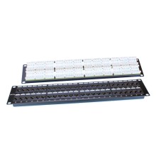 Патч-панель Hyperline PP3-19-48-8P8C-C5E-110D 19; 2U 48xRJ45 кат.5e UTP