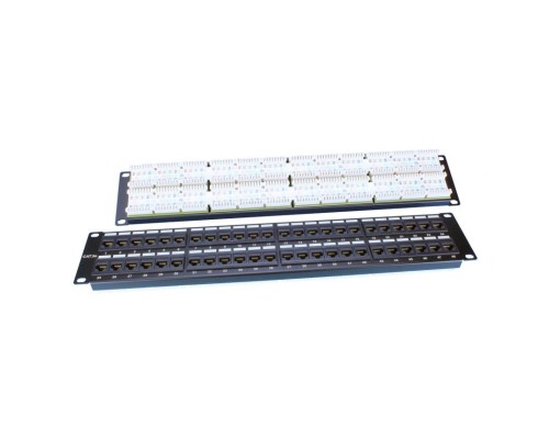 Патч-панель Hyperline PP3-19-48-8P8C-C5E-110D 19; 2U 48xRJ45 кат.5e UTP