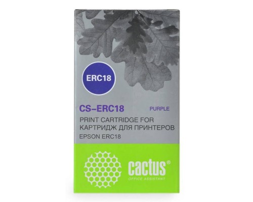 Картридж матричный Cactus CS-ERC18 фиолетовый для Epson ERC 18/ER4615-R