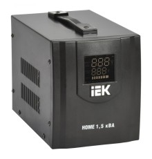 Стабилизатор напряжения IEK Home 1.5кВА однофазный черный (IVS20-1-01500)