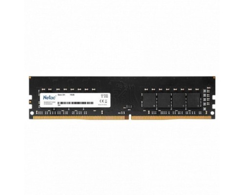 ОЗУ Netac Basic RTL PC4-21300 CL19 NTBSD4P26SP-16 (DIMM, DDR4, 16 Гб, 2666 МГц)