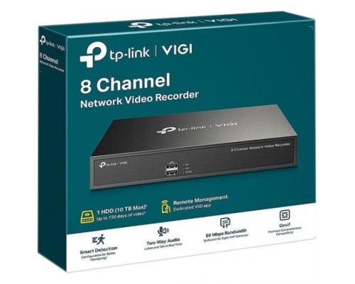 Видеорегистратор TP-Link VIGI NVR1008H