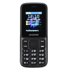 Мобильный телефон Digma A172 Linx 32Mb черный моноблок 2Sim 1.77; 128x160 GSM900/1800 microSD max32Gb