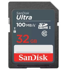 Флеш карта SDHC 32Gb Class10 Sandisk SDSDUNR-032G-GN3IN Ultra