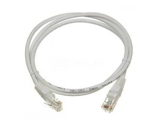 Патч-корд Lanmaster TWT-45-45-0.5/S-GY FTP вилка RJ-45-вилка RJ-45 кат.5е 0.5м серый ПВХ (уп.:1шт)