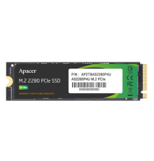 Твердотельный накопитель Apacer SSD AS2280P4U 256Gb M.2 PCIe Gen3x4, R3500/W1200 Mb/s, MTBF 1.8M, 3D NAND, NVMe, Retail (AP256GAS2280P4U-1) (AP256GAS2280P4U-1)