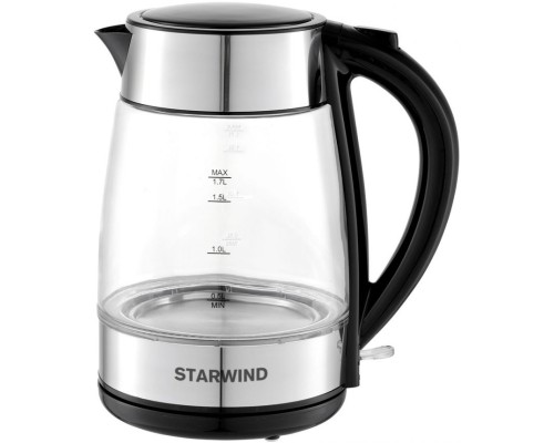 Чайник электрический StarWind SKG3026 Black/Silver