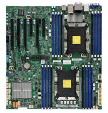 Материнская плата Supermicro Motherboard 2xCPU X11DAi-N 2nd Gen Xeon Scalable 205W/16xDIMM/10xSATA3/C621 RAID0/1/5/10/2xGbE/4xPCIex16,2xPCIex8/M.2/12;x13;(Bulk) (MBD-X11DAI-N-B)