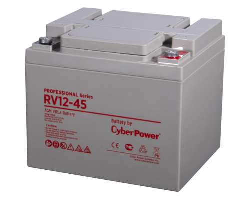 Аккумуляторная батарея PS CyberPower RV 12-45 / 12 В 45 Ач CyberPower Professional Series RV 12-45