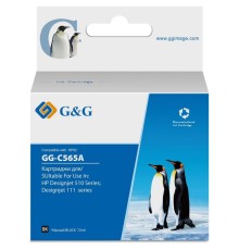 Картридж струйный G&G GG-C565A черный (72мл) для HP DJ 510